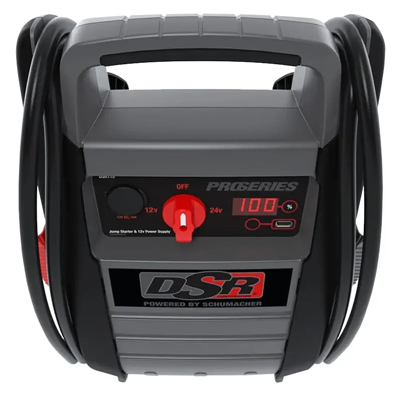 Smart Digital Schumacher Pro DSR115 Jump Starter, 12/24 VDC, 4400 , AGM Battery