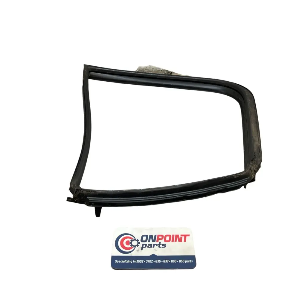 07-10 Infiniti G35 G37 RR LH Quarter Glass Weatherstrip 82273JK000 OEM IPG