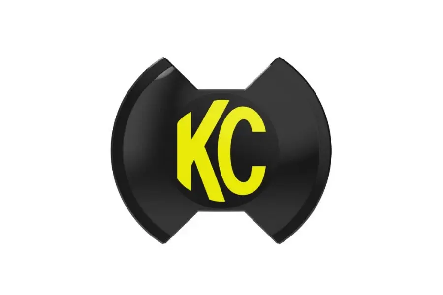 OEM Style KC HiLiTES SlimLite 8in LED Light Cover - Onyx
