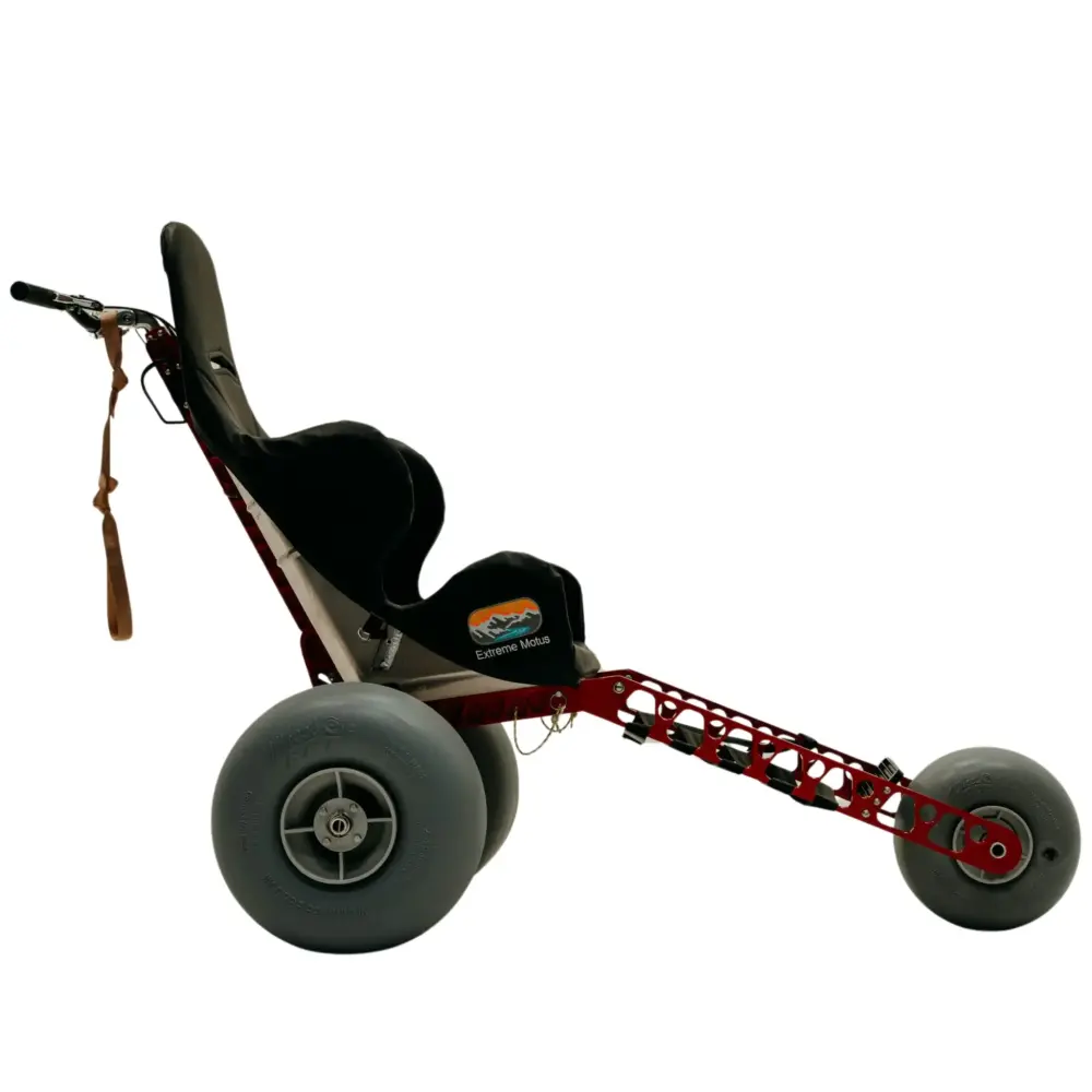 Extreme Motus Emma X3 All Terrain Wheelchair - Easy-carry 49 lbs