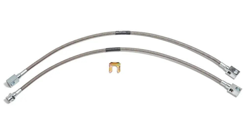 Braided Stain-proof Brake Hoses - Front & Rear Center