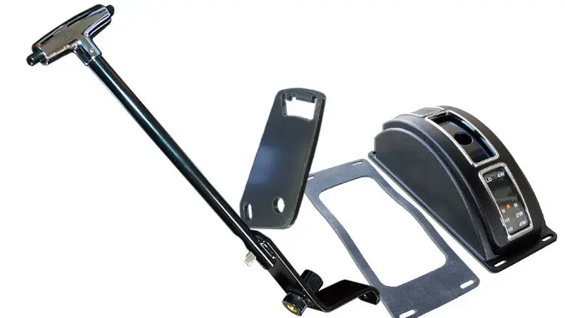 Quick Entry Transfer Case T-Shifter Kit w/Cover & Lockout - OE Style