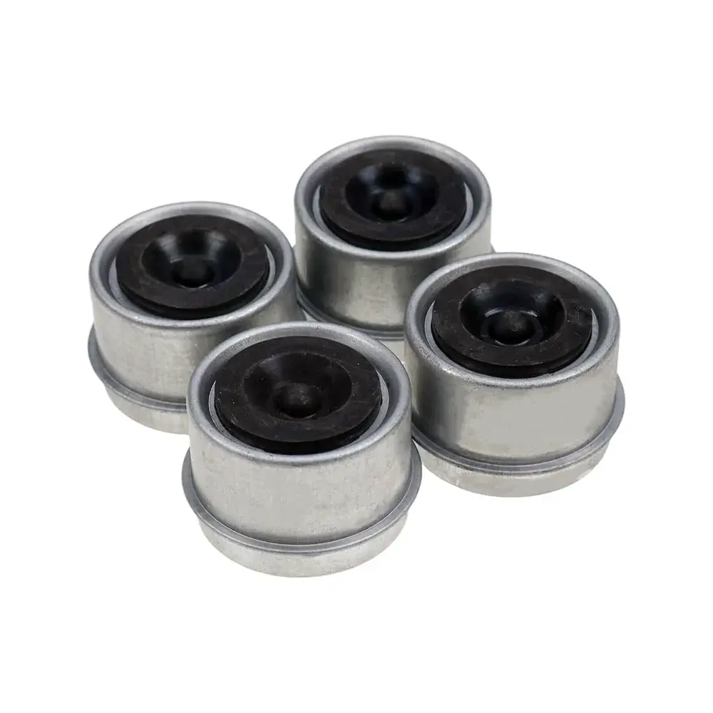 4 Pieces 2.44" Dexter EZ Lube Tpr Plug Dust Cap Grease Cover Trailer 5200-7000 lb. Axle Hubs