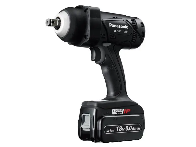Panasonic EY7552 Rugged Impact Wrench 18V 2 x 5.0Ah Li-ion