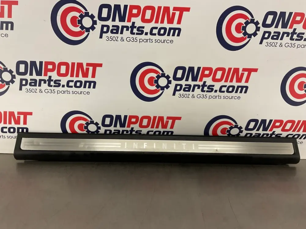 03-07 Infiniti G35 Coupe Right Door Sill Scuff Plate 76894AM800 OEM 12BK8D7