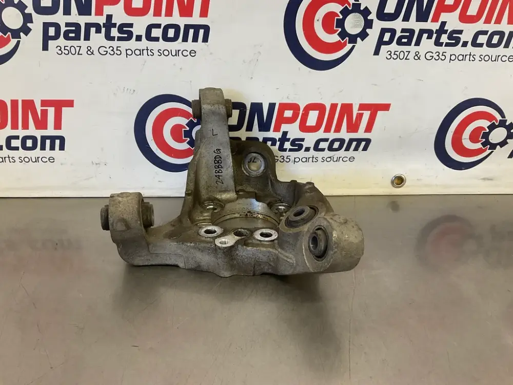2010 Nissan 370Z Driver Left Rear Suspension Knuckle Axle Housing OEM 24BBBDG