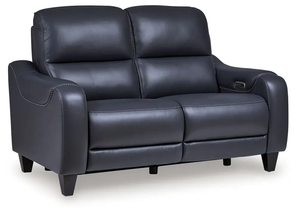 Mercomatic - Power Reclining Loveseat Adj Headrest