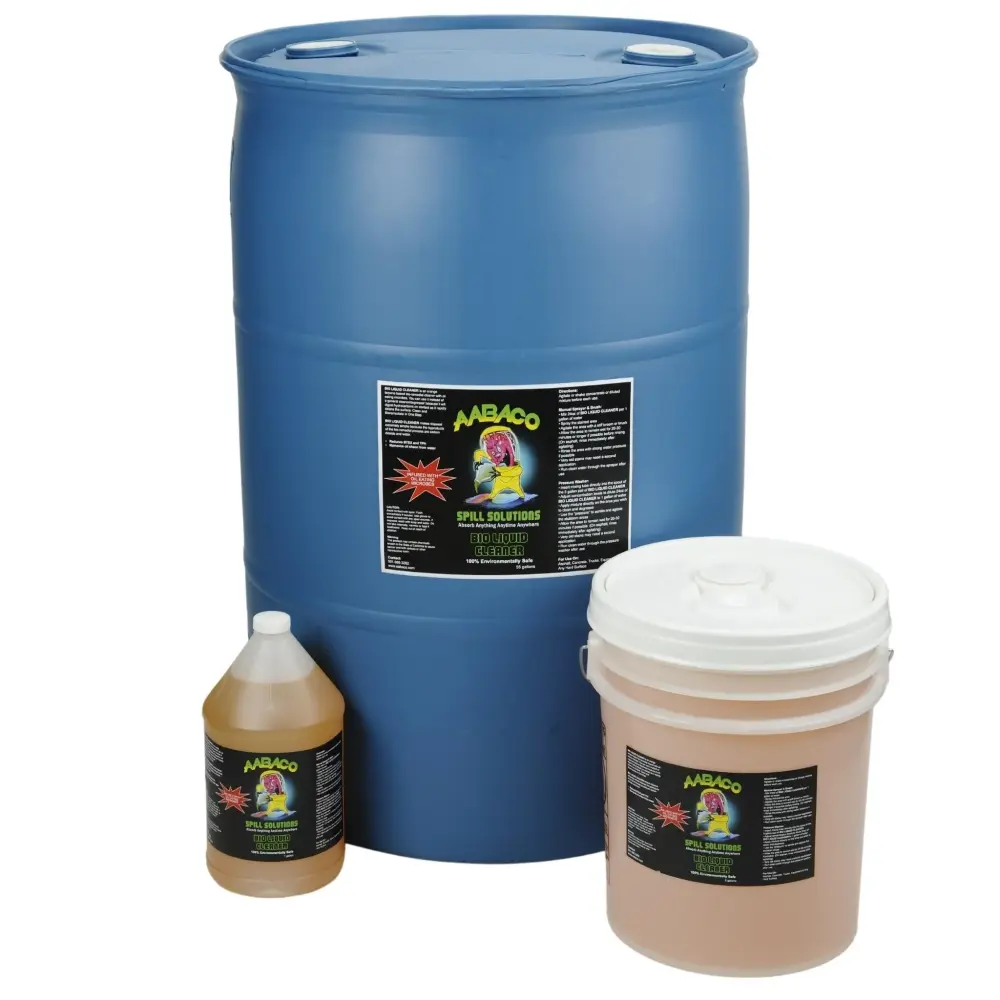 AABACO Biodegradable Liquid Cleaner & Degreaser Infused Oil Eating Microbes