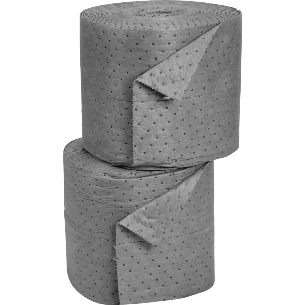 AABACO Fits-all Absorbent Split Rolls - 15" X 150' - Heavy Weight