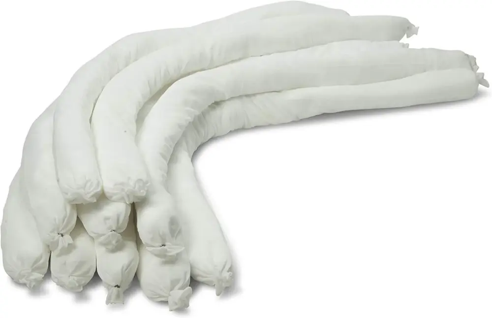 AABACO OIL ABSORBENT SOCK- Alabaster Oil Sock – Spill Containment - 3" X 48" 10/Box