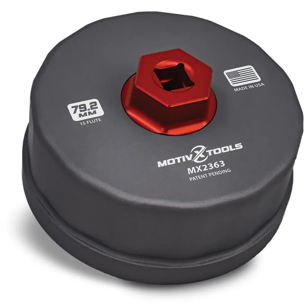 79.2mm 15 Flute Oil Filter Wrench - Suits Toyota & Subaru Spin On-Filters Measuring Marks