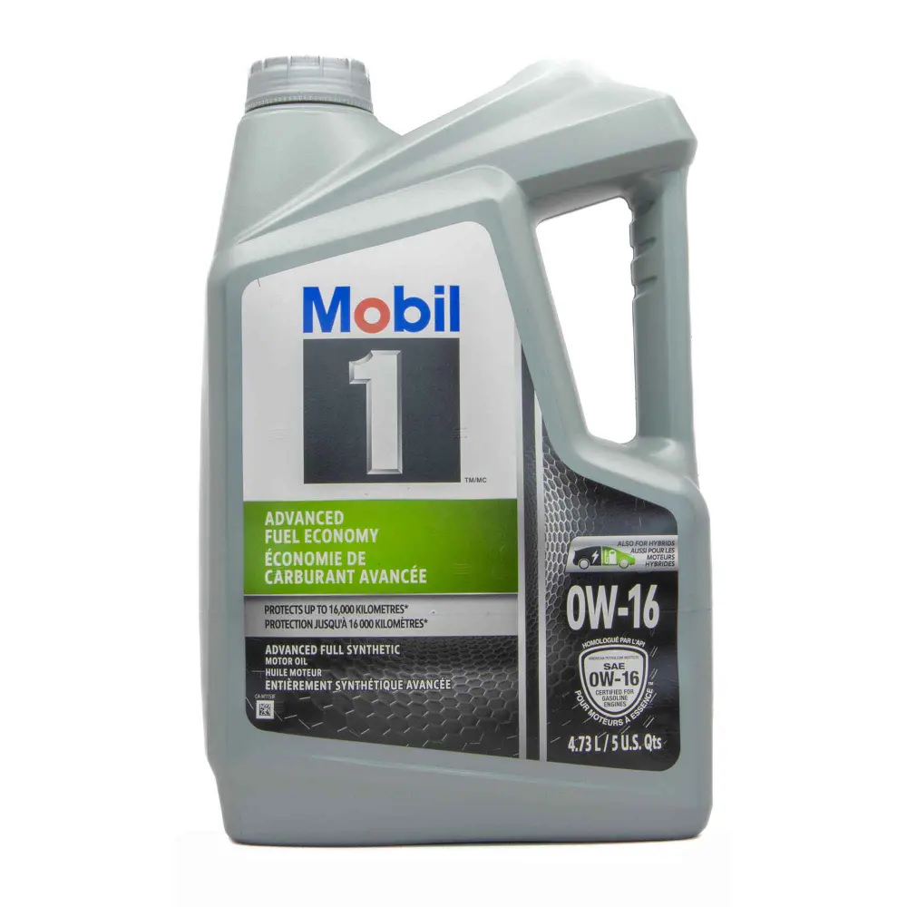 0W-16 Advanced Full Synthetic Motor Oil, 4.73 L