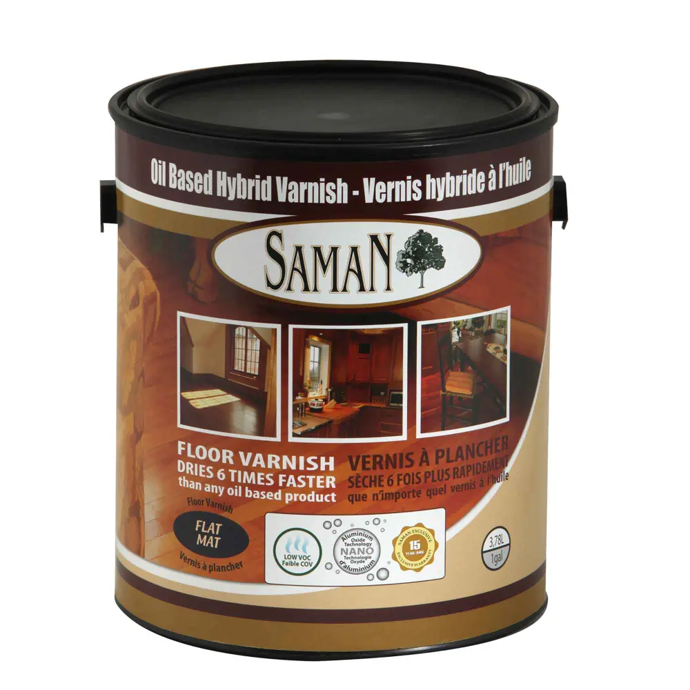 Flat Oil Based Hybrid Varnish, 3.78 L