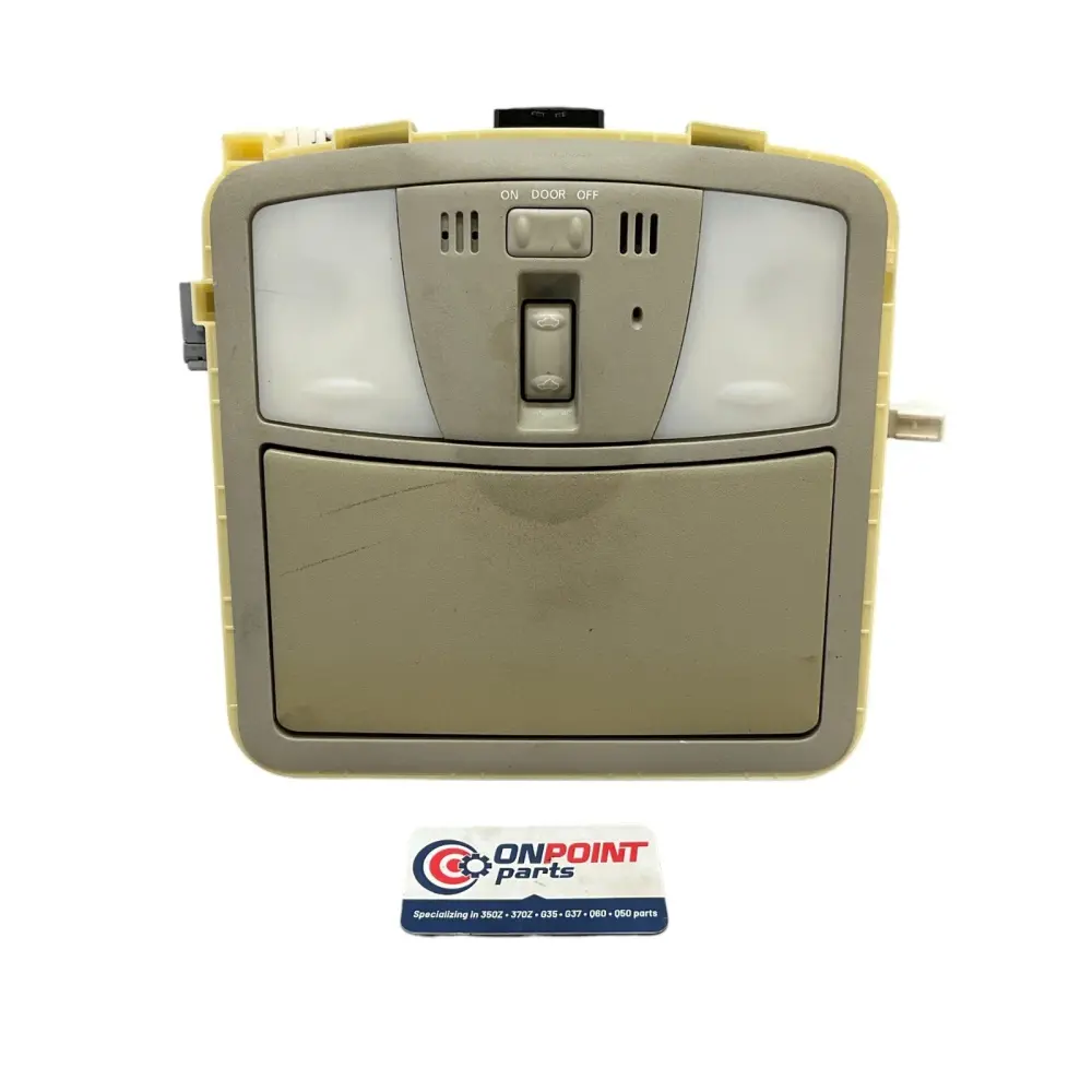 12-15 G37 Q60 Coupe Front Center Overhead Console 264303Lz5A Oem Htg