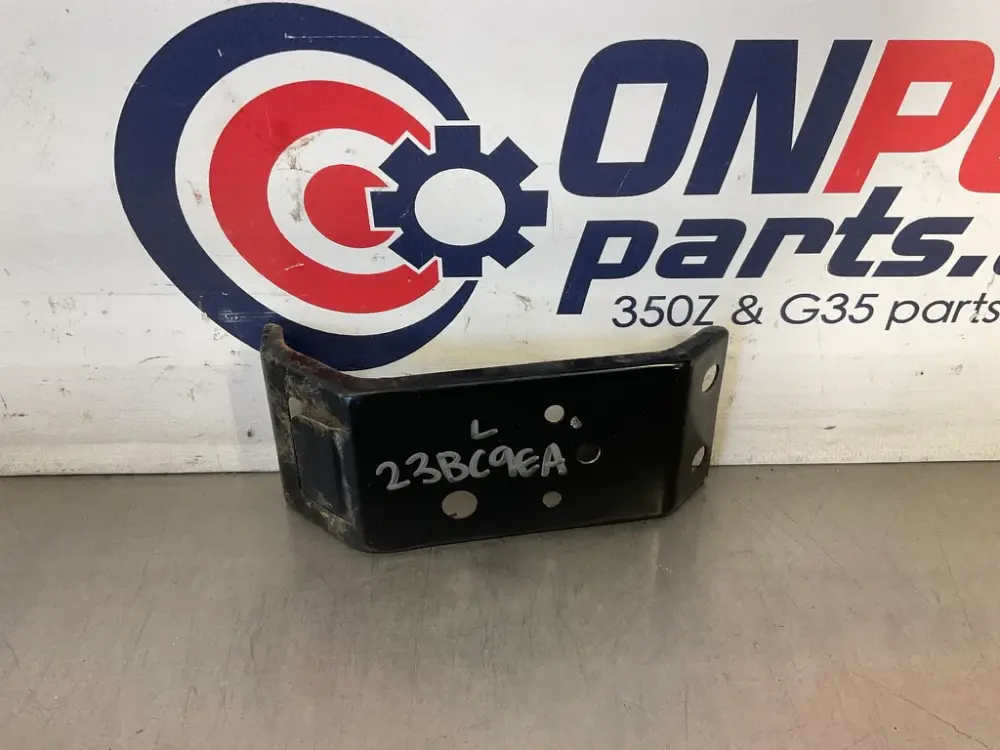 2006 Nissan 350Z Driver Left Headlight Bumper Core Support Bracket OEM 23BC9EA