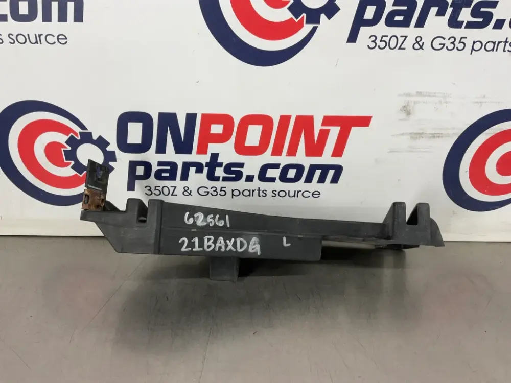 2008 Infiniti G37 Driver Left Front Headlight Bumper Bracket 62561 OEM 21BAXDG