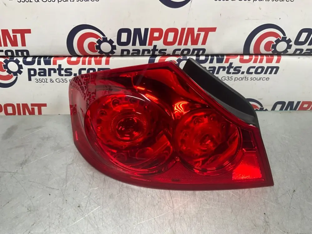 2009 Infiniti V36 G37 Driver Left Sedan Tail Buoyant Assembly OEM 12BAWF2