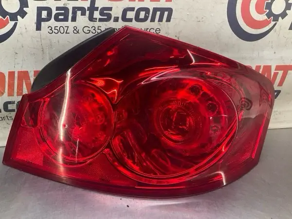 2012 Infiniti V36 G37 Rear Passenger Tail Buoyant Assembly Oem 24Bcdg2