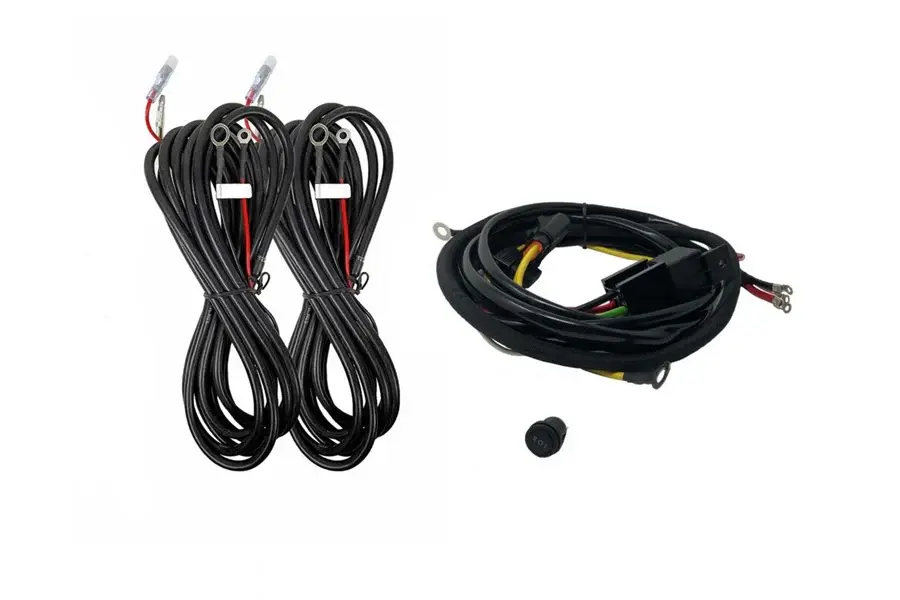 2024-25 Toyota Tacoma KC HiLiTES Profile SideCast Four-Light Wiring Kit