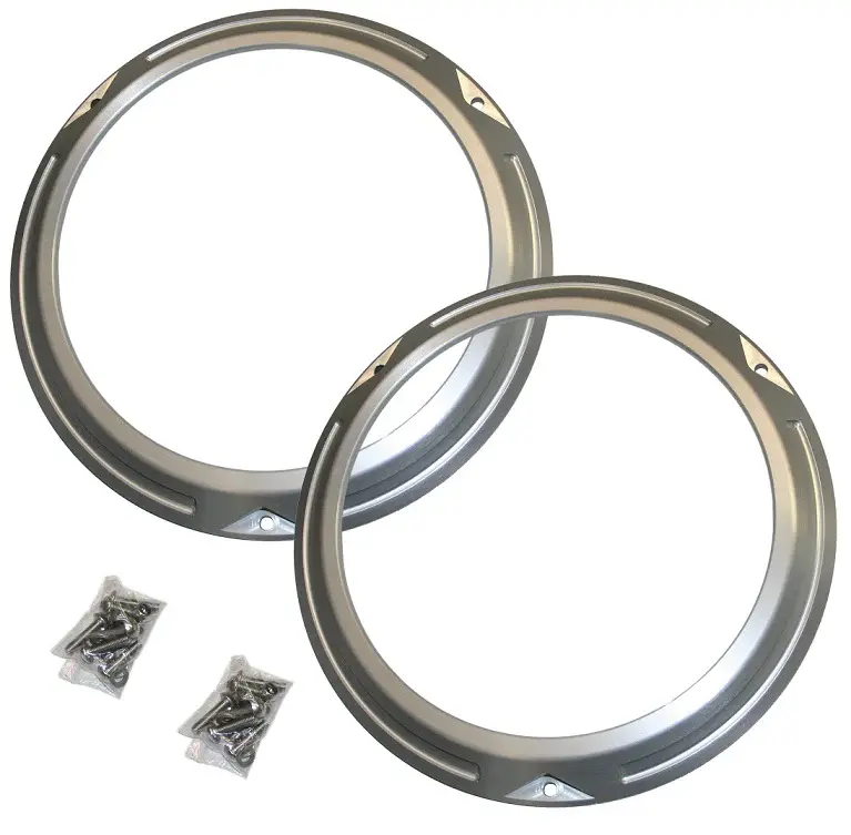 Billet Aluminum Headlight Trim Bezels, pair