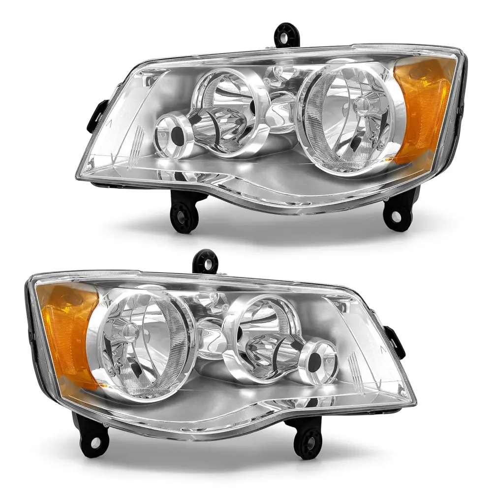 Headlight Assembly 2011-2020 Dodge Grand Caravan / 08-16 Chrysler Town & Country Compatible Ford F-150