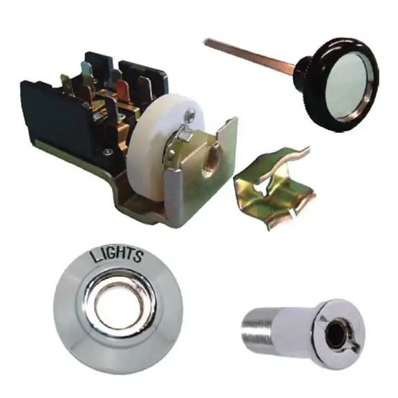 Headlight Switch Assembly, 1968-77 Ford Bronco Off-Road Use