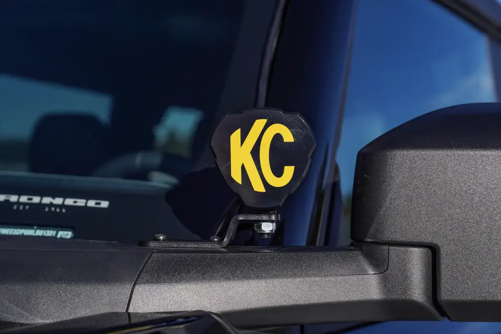 KC HiLItes Ditch Portable Brackets, 2021+ Ford Bronco