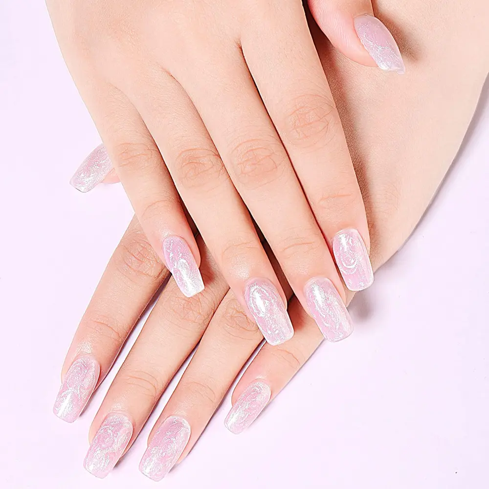 AIMEILI Ivory Chrome Nail Polish (169)