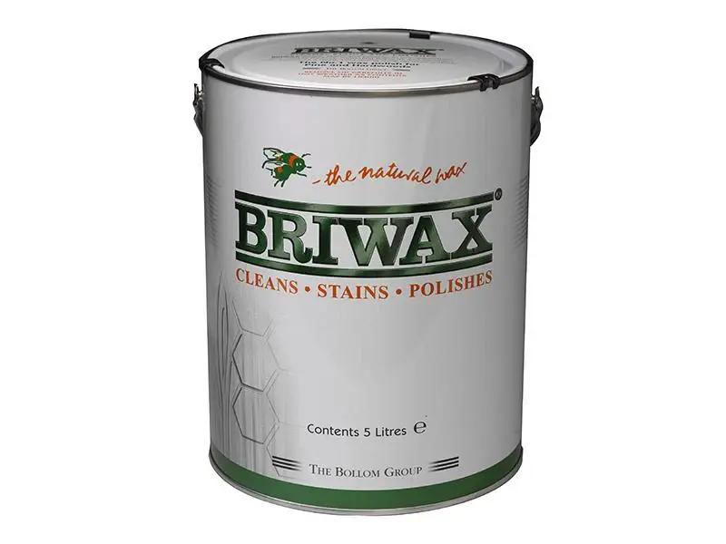 Briwax Wax Polish Standard Jacobean 5 Litre