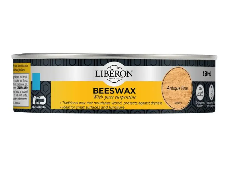 Liberon Beeswax Paste Antique Pinewood 150ml
