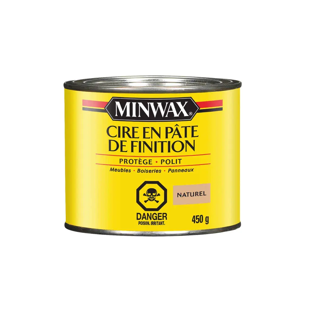 Minwax Paste Finishing Wax, Real, 450 g