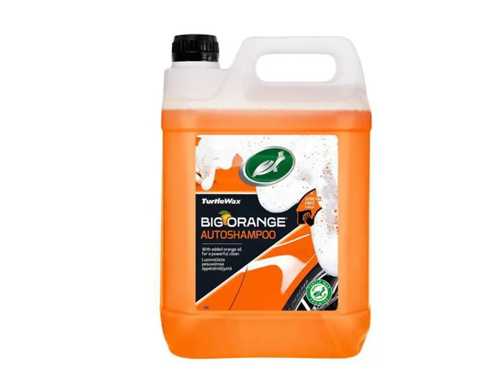 Turtle Wax Large Orange Shampoo 5 Litre