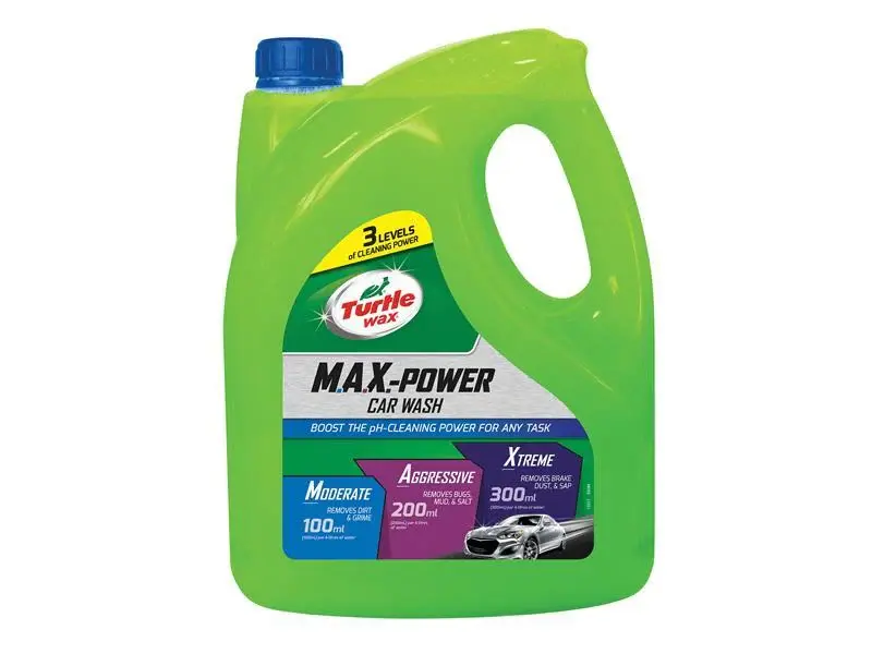 Turtle Wax M..X.-Power Car Scrub Shampoo 4 Litre