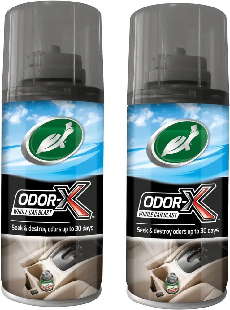 Turtle Wax Power Out! Odor-X Total Car Blast (Pack 2) - Long Lasting Protection