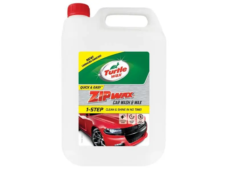 Turtle Wax Zip Wax Car Cleanse & Wax 5 Litre
