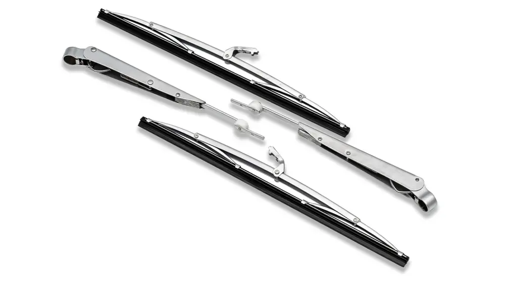 Wiper Arm & Blade Kit - Aftermarket, Chrome