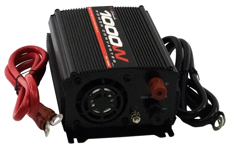 12V AGM Charger Schumacher PC-1000 Power Inverter, 12.8/13.2 VDC Input, 110/125 V Output, 1000 W