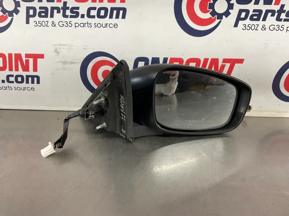 2008 Infiniti G37 Passenger Right Power Side View Mirror OEM 21BAXDE