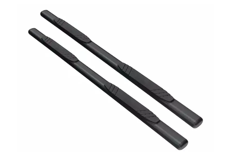 Jeep Gladiator JT Go Rhino 1000 Series 4in Jet-black Nerf Bars