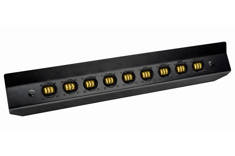 Jeep Wrangler JL/Gladiator JT Oracle Skid Plate w/ Integrated LED Emitters, Sunshine Lens