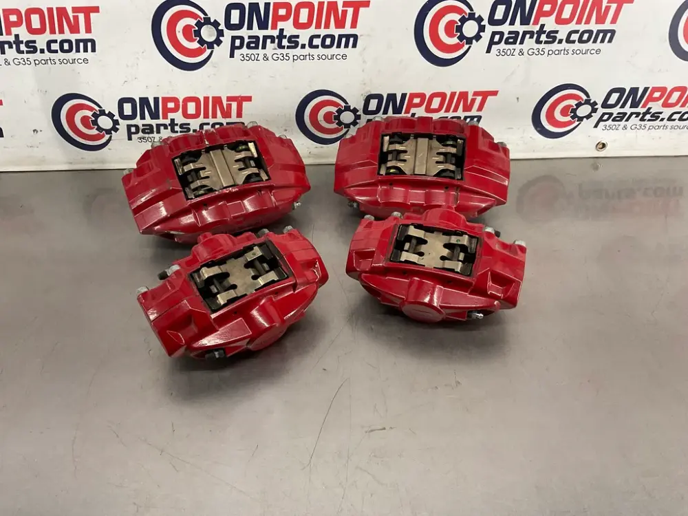 2016 Nissan 370Z Akebono Roomy Brake Calipers Front Rear Left Right OEM 11BB9DG