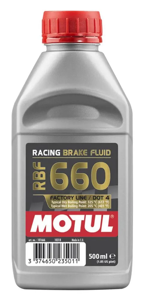 Motul RBF 660 Degree Brake Fluid, 500ML