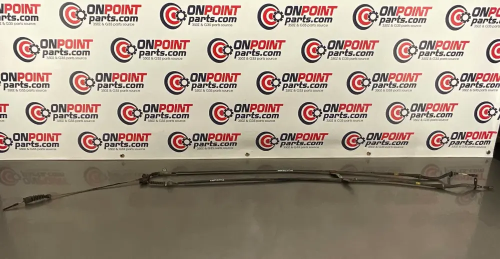 2004 Infiniti G35 Coupe Emergency Parking Brake Cables Splitter OEM 12BK8DG