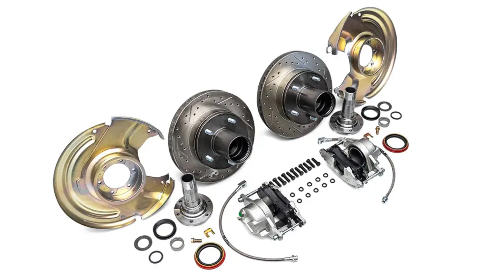 Front Disc Brake Conversion, 1966-75 Ford Bronco
