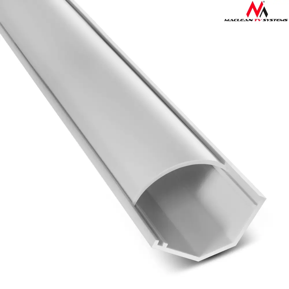 Maclean MCTV-575 Quality Cable Wire Cover Chalk TV Bracket Stand Strip Tidy Hide Cables