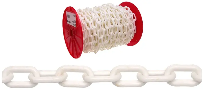 Baron 7460 Chain, #6, 100 ft L, Polycarbonate
