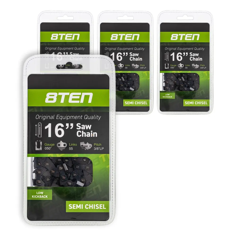 Chainsaw Chain 16 Inch .050 .375 55DL Windsor 63PM55E 501847055 63PM355E S93G55 63PM355 | SET FOUR