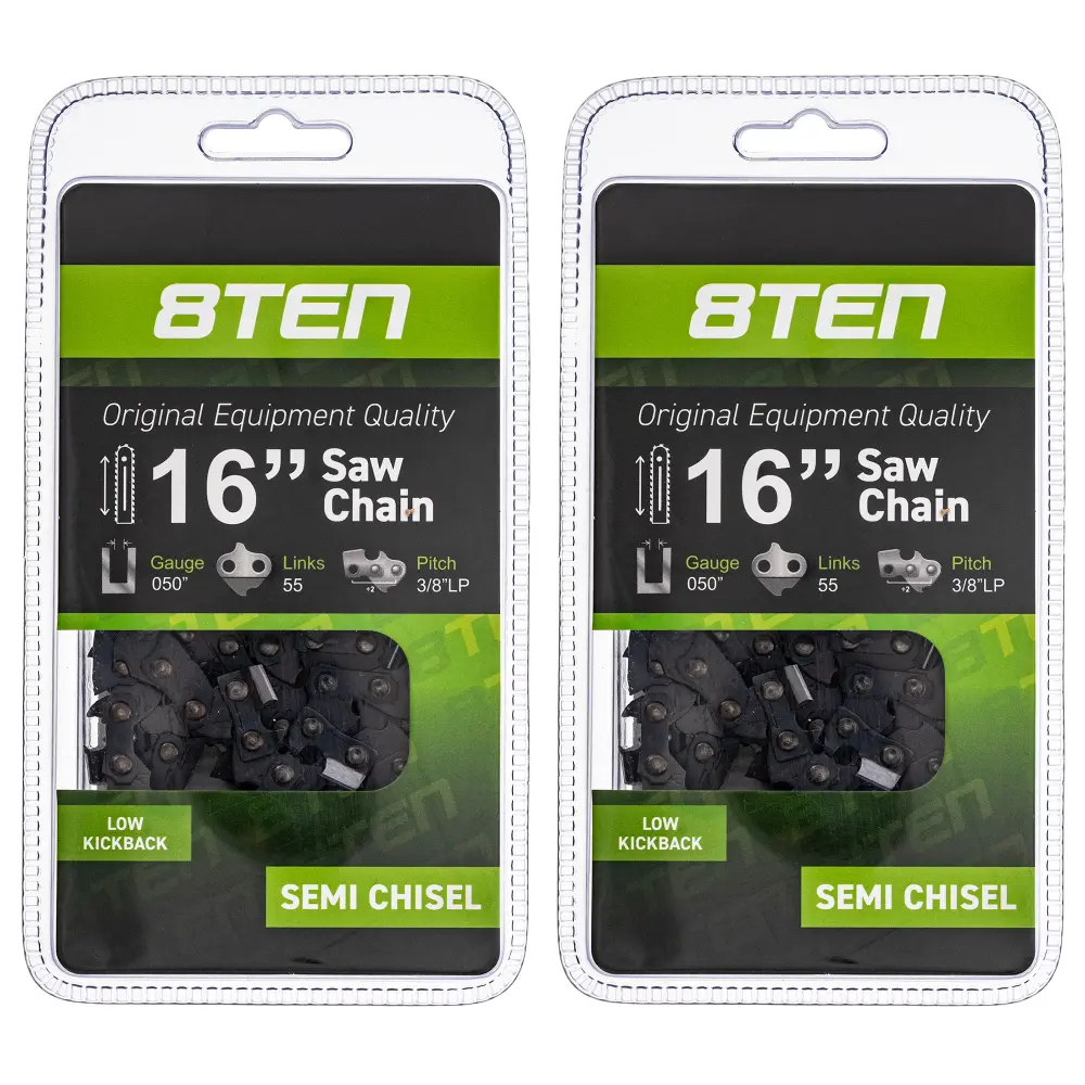 Chainsaw Chain 16 Inch .050 .375 55DL Windsor 63PM55E 501847055 63PM355E S93G55 63PM355 | DUO-PACK