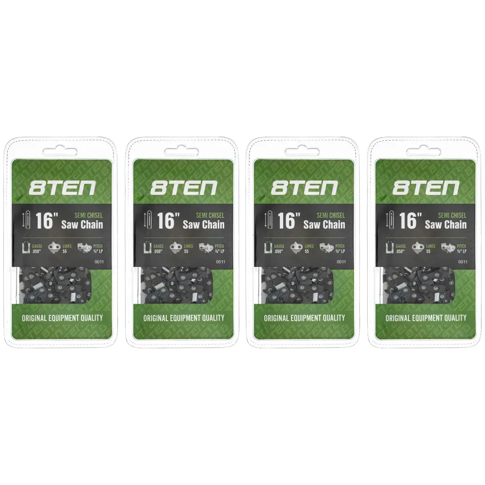 Chainsaw Chain 16 Inch .050 3/8 55DL Windsor GB 63PM55 63PM55E 501847055 63PM355E S93G55 | SET FOUR