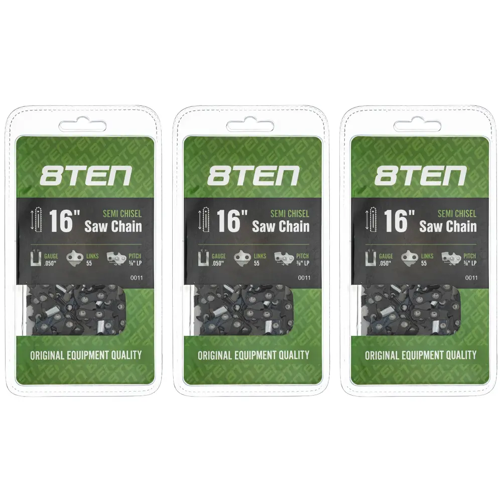 Chainsaw Chain 16 Inch .050 3/8 55DL Windsor GB 63PM55 63PM55E 501847055 63PM355E S93G55 | SET THREE
